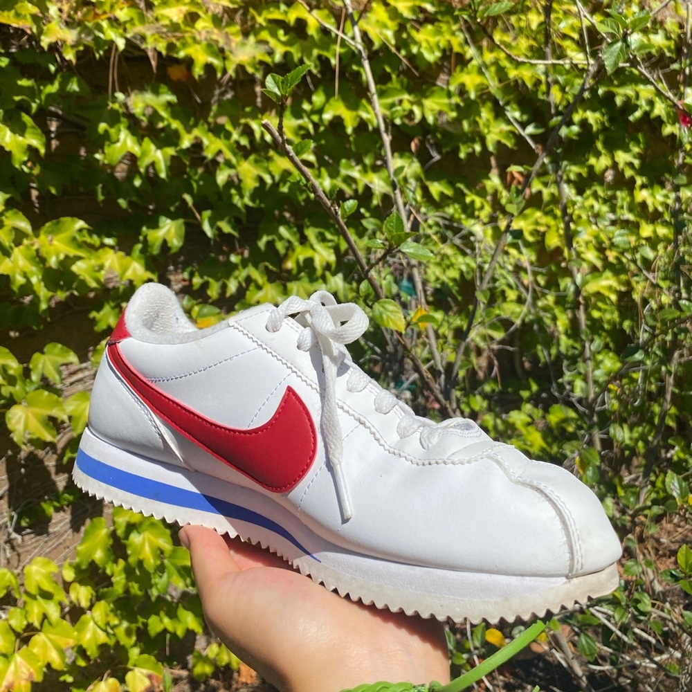 Unisex Nike Cortez (red, white, blue)